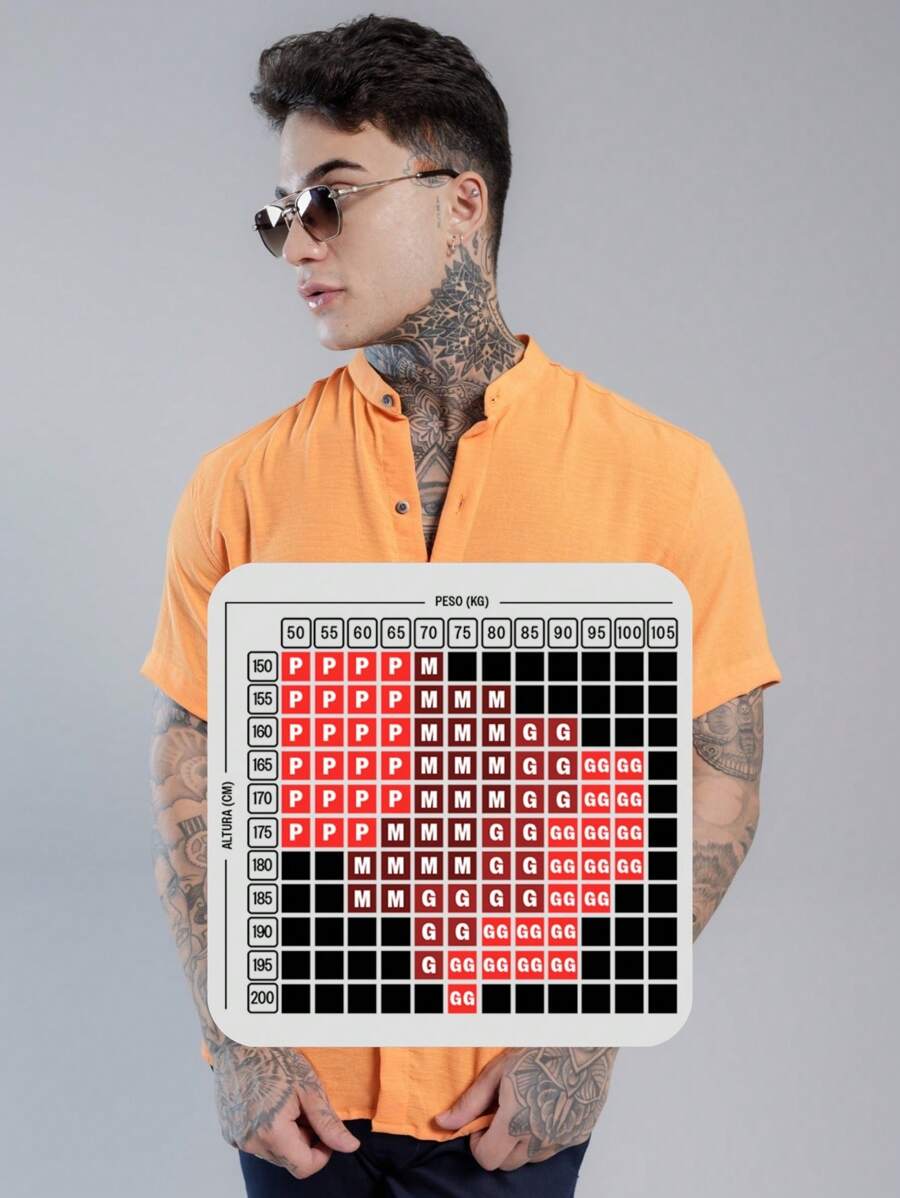 Camisa Masculina Manga Curta Gola Padre Qualidade Premium