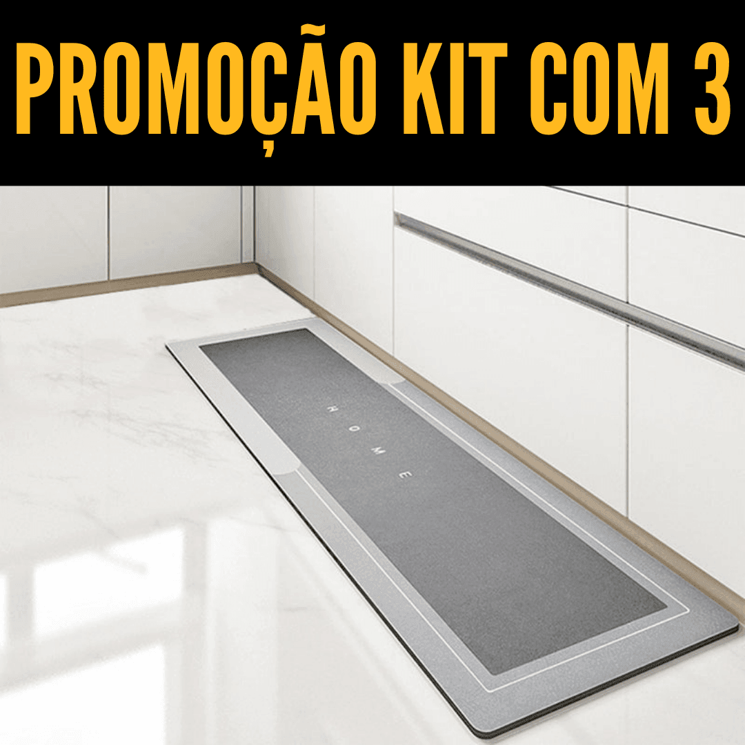 Tapete Antiderrapante e Absorvente Premium - Lojas Olevs Brasil