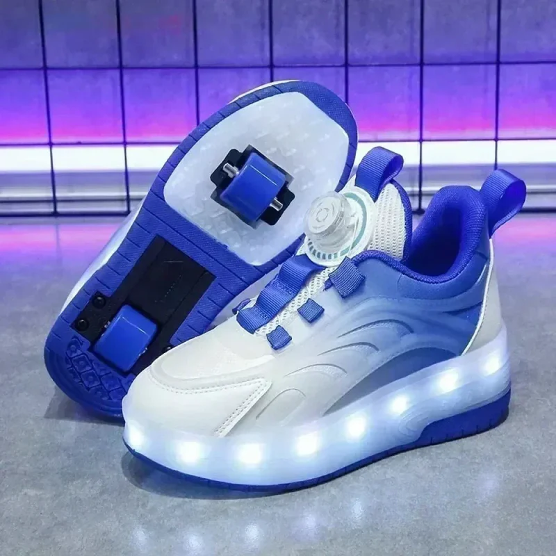 Tênis Infantil Pumello com Rodinhas e Luzes LED - (Promoção de Outubro)