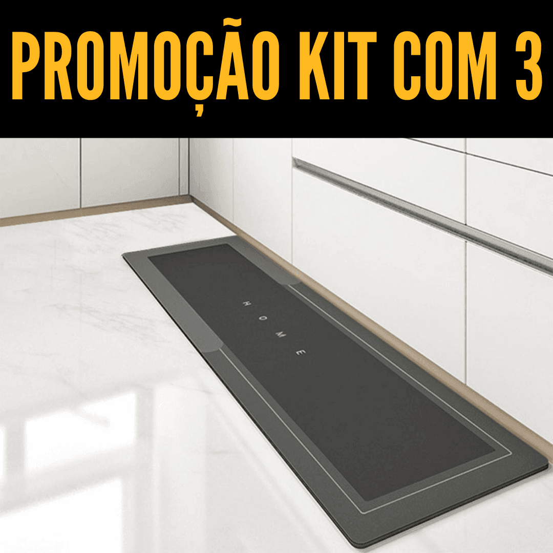 Tapete Antiderrapante e Absorvente Premium - Lojas Olevs Brasil