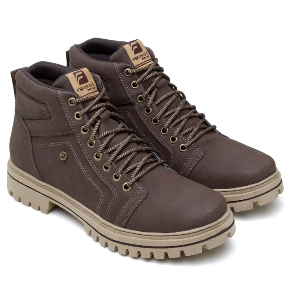Bota Masculina Leve e Confortável - (Promoção de Inverno 2025)