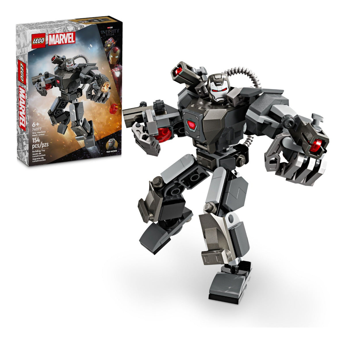 Lego Super Heroes 76277 Armadura Mech De WM - (154 PCS)