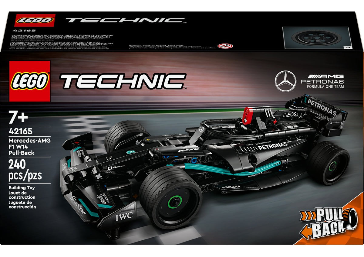 Lego Technic 42165 Mercedes-amg F1 W14 Com Pull-back - (240 PCS)