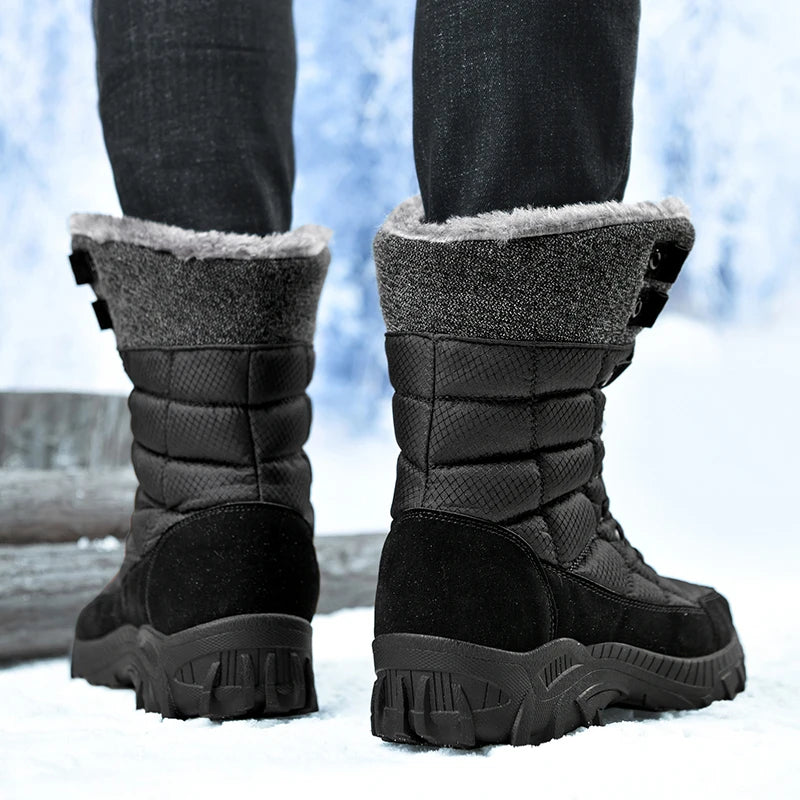 Bota Masculina Para Inverno Premium Impermeável com Forro - (Promoção de Inverno 2025)
