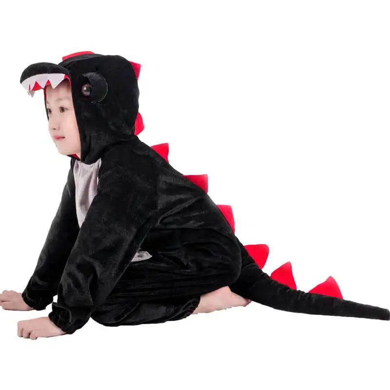 Fantasia Unissex Dinossauro Infantil – Roupa de Festa, Escola e Brincadeiras