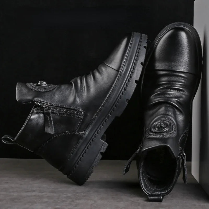 Bota Masculina Para Inverno Impermeável Antiderrapante (Promoção de Inverno 2025)