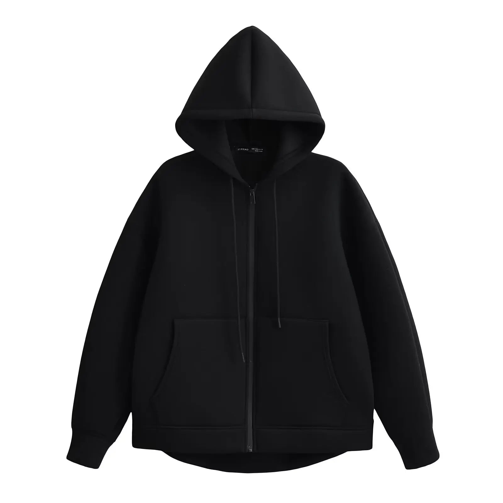 Casaco Feminino com Capuz e Detalhes em Zíper - (Promoção de Inverno 2025)