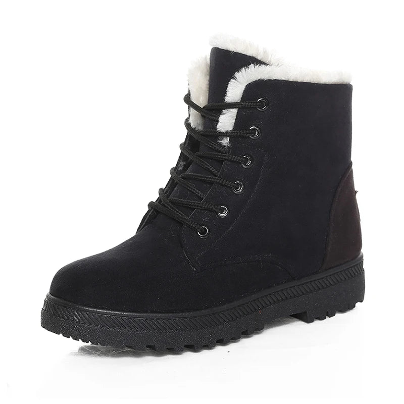 Bota Feminina Para Inverno Salto Baixo Cano Curto - (Promoção de Inverno 2025)