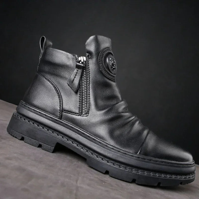 Bota Masculina Para Inverno Impermeável Antiderrapante (Promoção de Inverno 2025)
