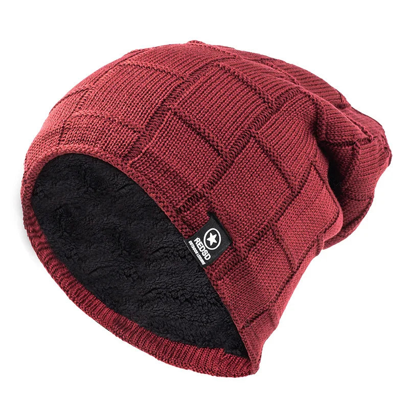 Gorro Unissex Sem Aba com Malha Grossa e Forro Térmico – (Promoção de Inverno 2025)