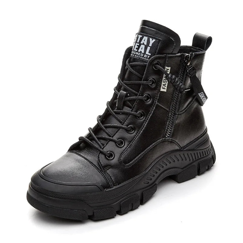 Bota Feminina de Inverno Sola Grossa (Promoção de Inverno 2025)