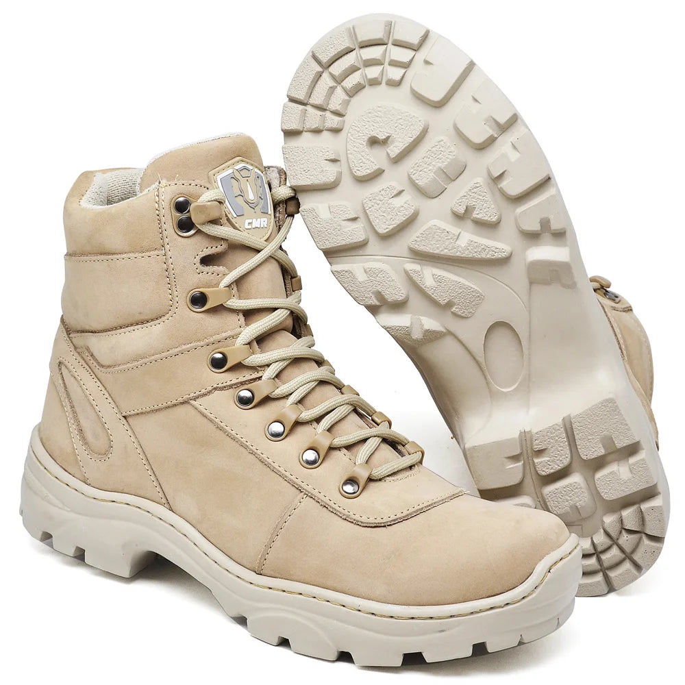 Bota Masculina Adventure de Cano Baixo com Solado Antiderrapante – (Promoção de Inverno 2025)