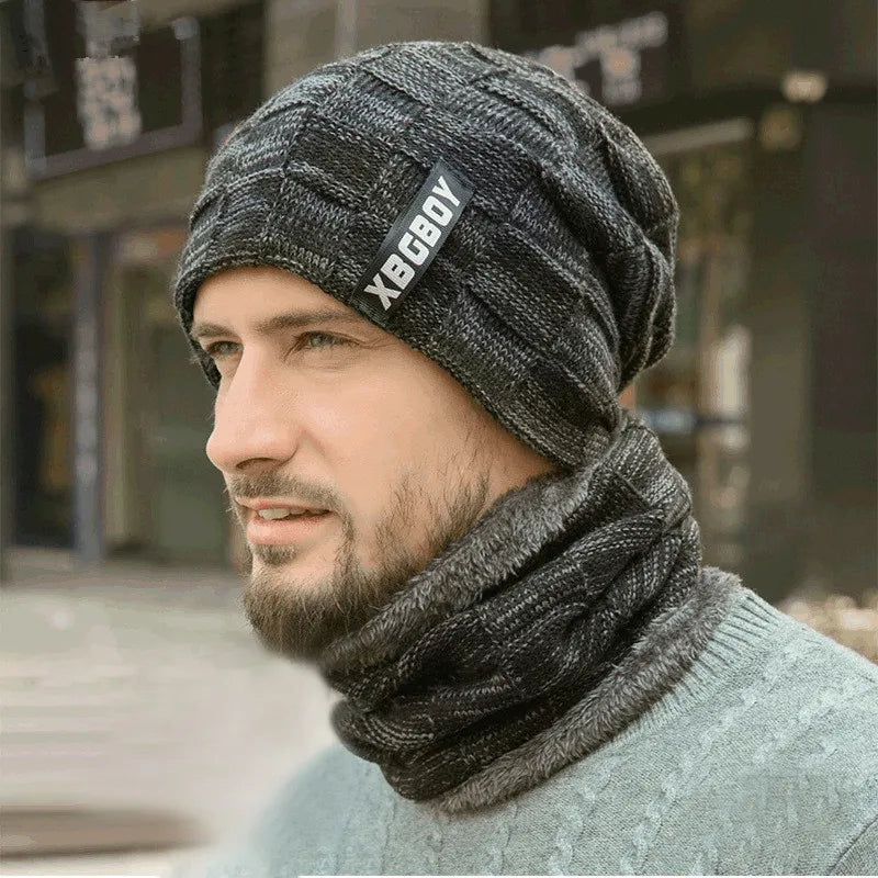 Touca Unissex com Gola Integrada e Forro Aveludado para Dias Frios – (Promoção de Inverno 2025)