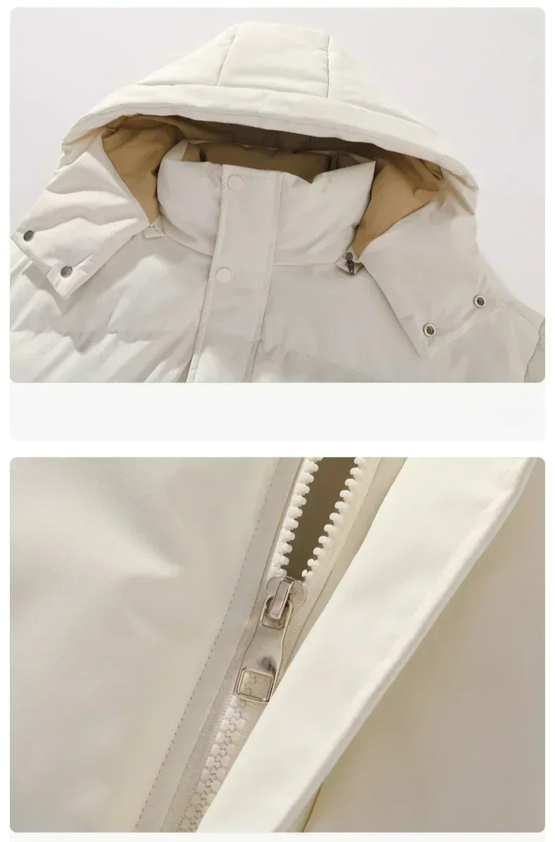 Jaqueta Masculina Para Inverno Térmica com Capuz Removível Acabamento Impermeável – (Promoção de Inverno 2025)