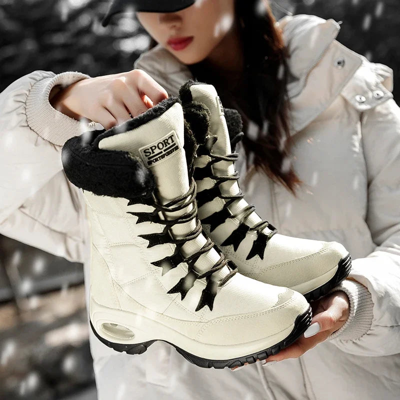 Bota Feminina Cano Alto Impermeável - (Promoção de Inverno 2025)