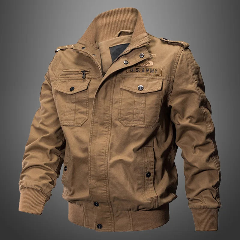 Jaqueta Tática Masculina Para Inverno Fleece com Bolsos - (Promoção de Inverno 2025)
