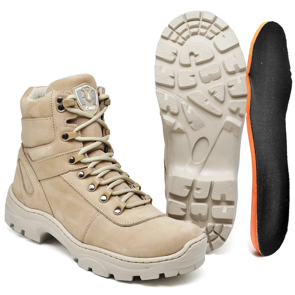 Bota Masculina Adventure de Cano Baixo com Solado Antiderrapante – (Promoção de Inverno 2025)