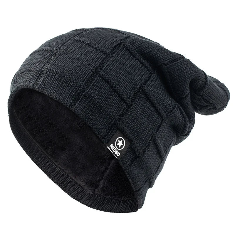 Gorro Unissex Sem Aba com Malha Grossa e Forro Térmico – (Promoção de Inverno 2025)