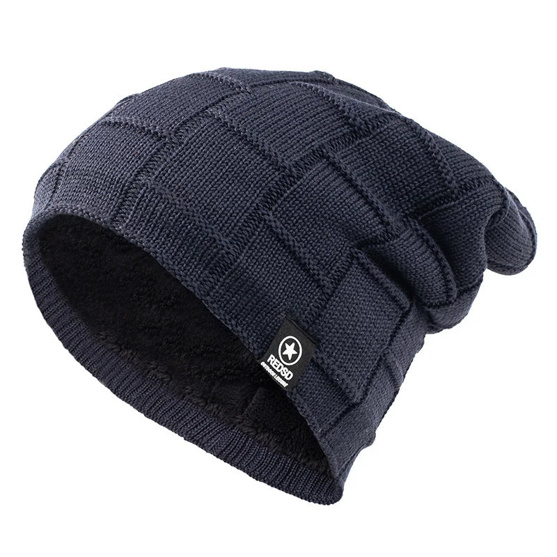 Gorro Unissex Sem Aba com Malha Grossa e Forro Térmico – (Promoção de Inverno 2025)