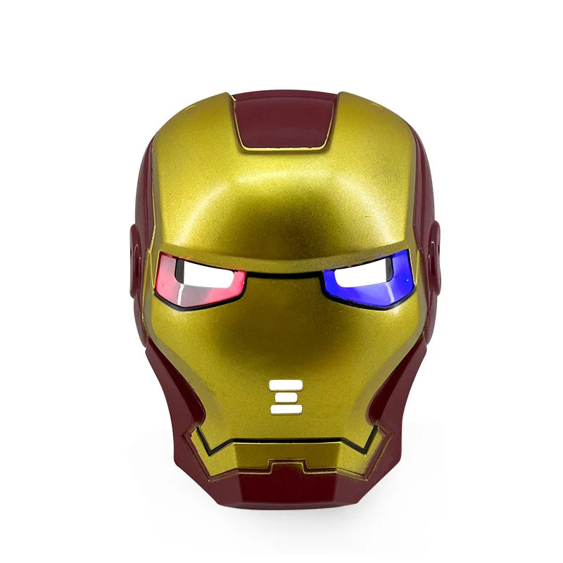 Máscara Infantil de Super-Herói com LED