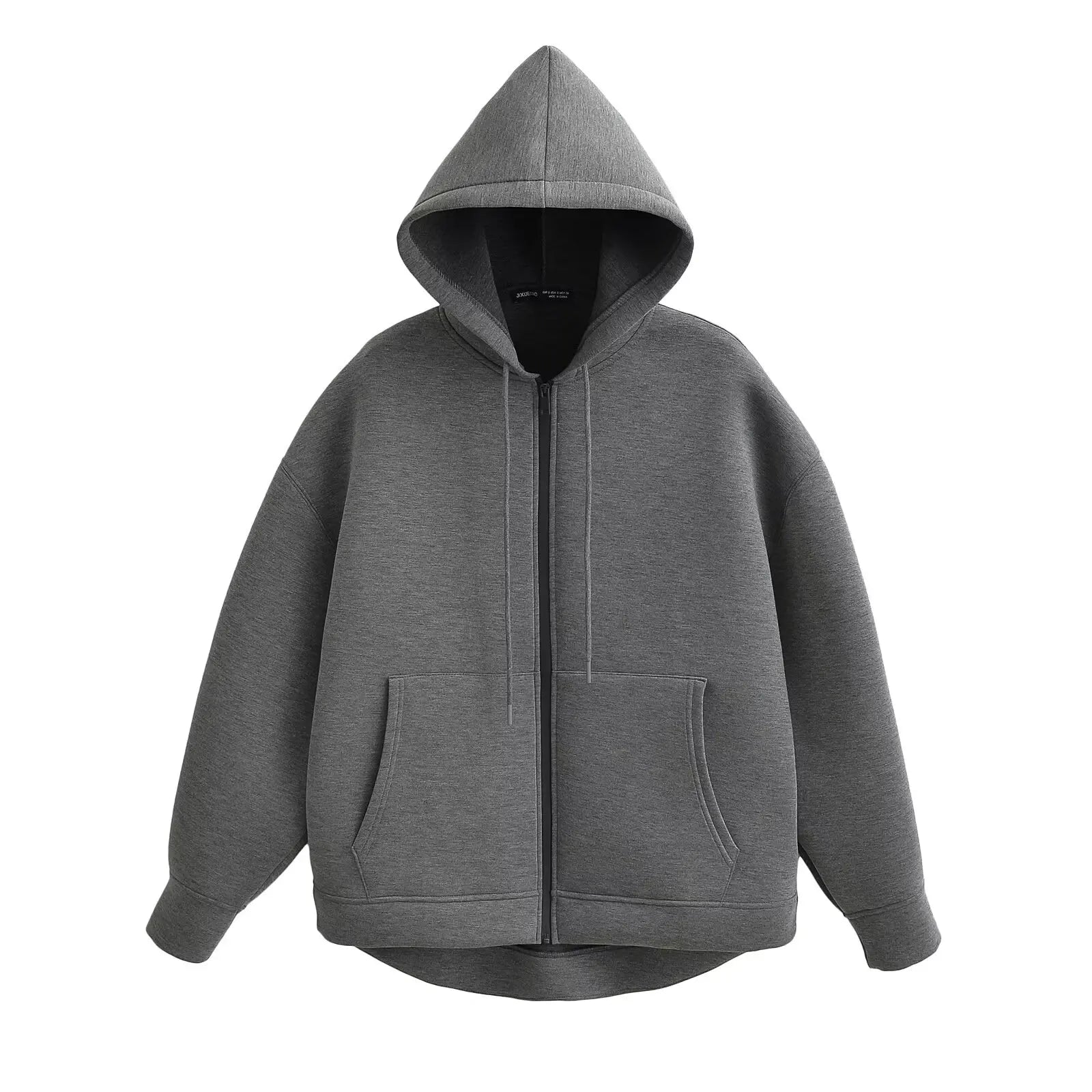 Casaco Feminino com Capuz e Detalhes em Zíper - (Promoção de Inverno 2025)