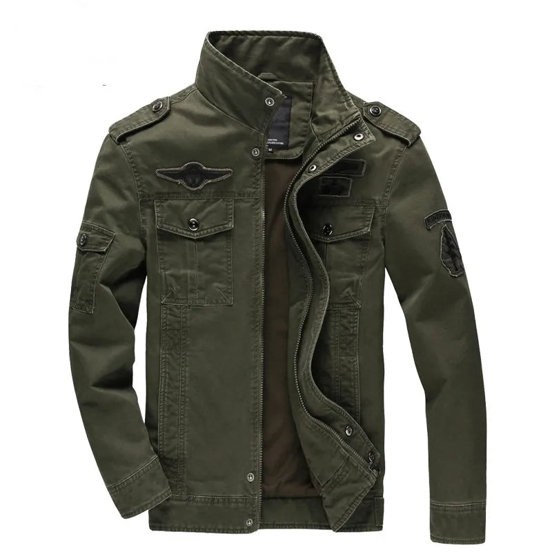 Jaqueta Militar Masculina Estilo Air Force - (Promoção de Inverno 2025)