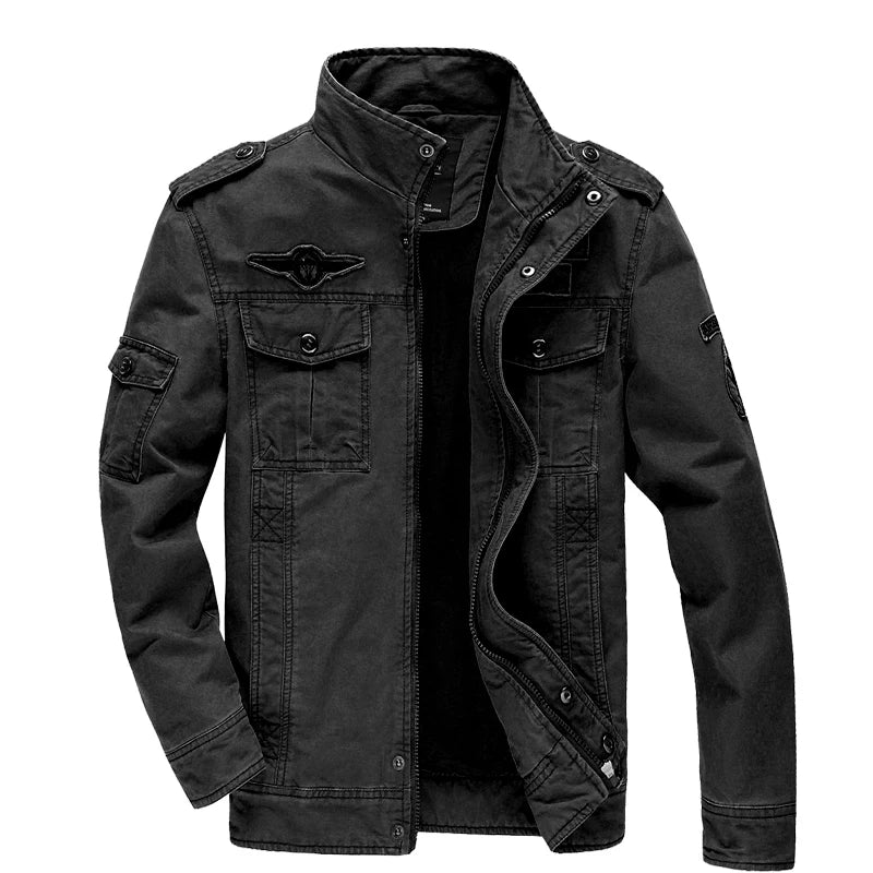 Jaqueta Militar Masculina Estilo Air Force - (Promoção de Inverno 2025)