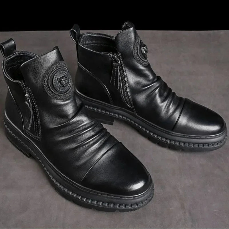Bota Masculina Para Inverno Impermeável Antiderrapante (Promoção de Inverno 2025)