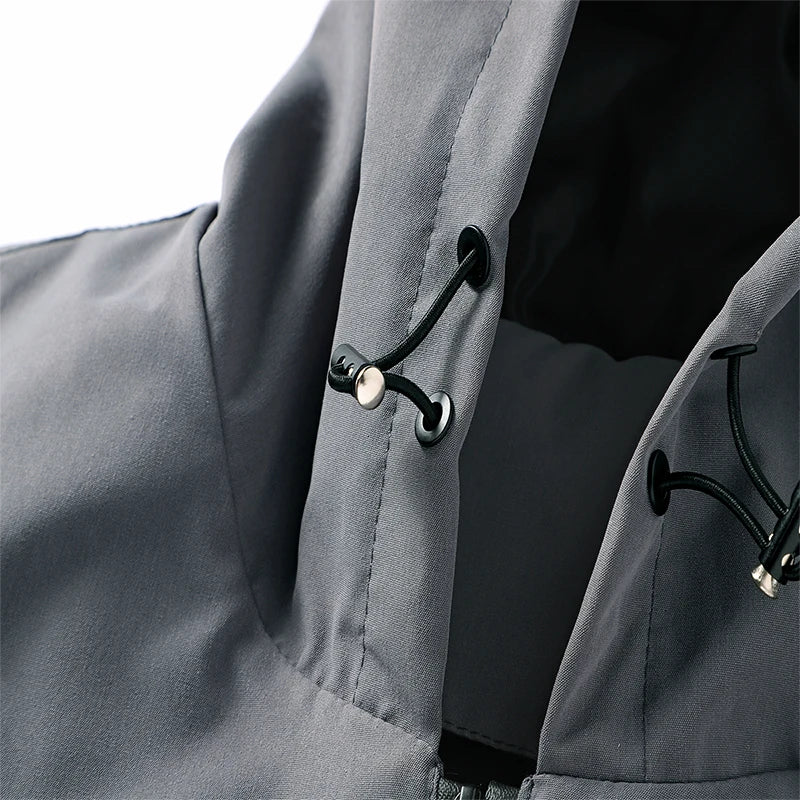 Jaqueta Masculina com Capuz Estilo Casual Para Inverno – (Promoção de Inverno 2025)