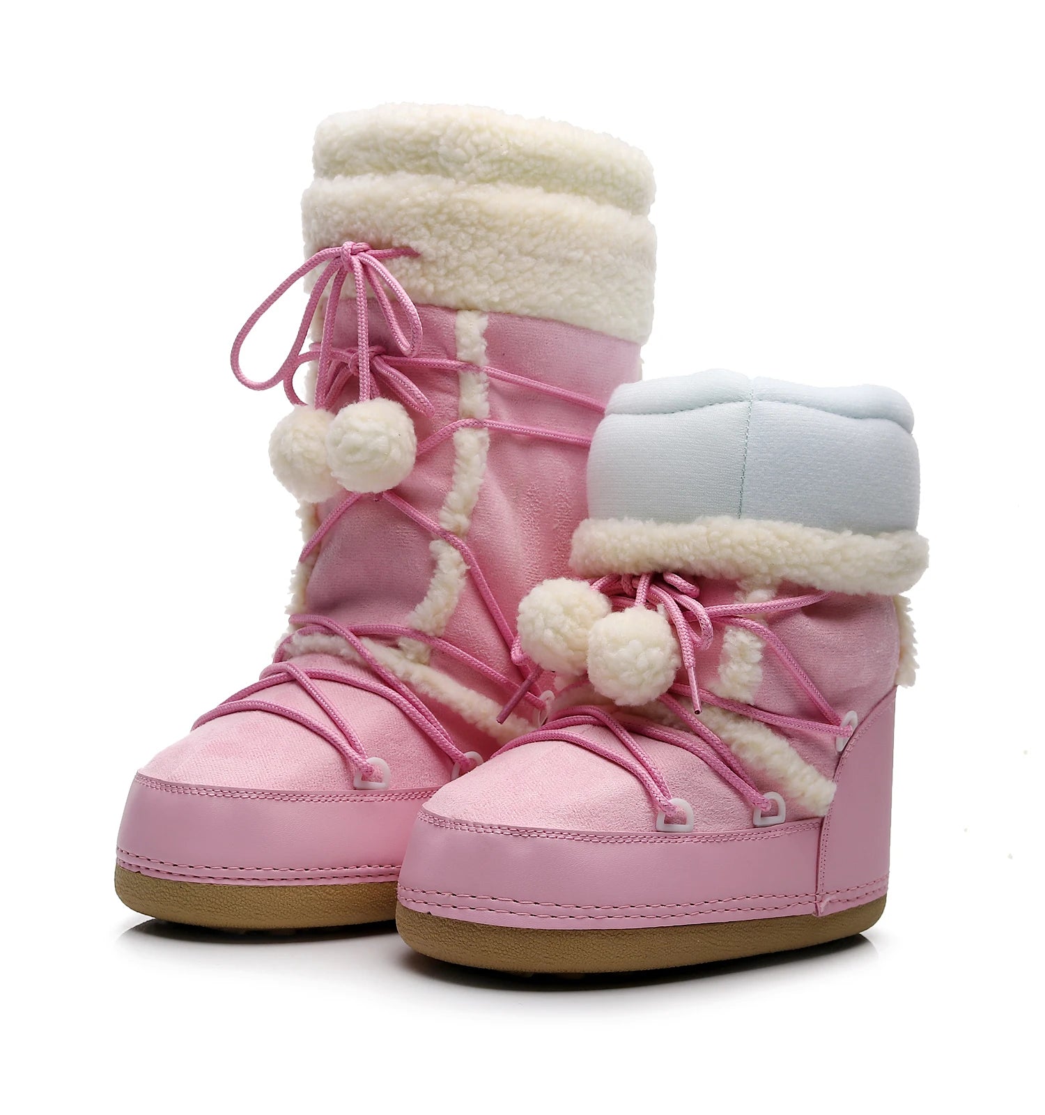 Bota Feminina de Cano Médio com Plataforma e Forro Confortável – (Promoção de Inverno 2025)