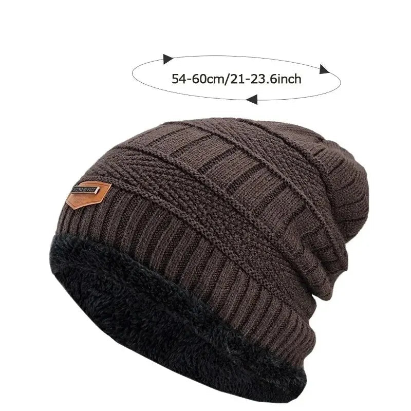Gorro Masculino e Feminino com Interior Felpado e Design Brimless – (Promoção de Inverno 2025)
