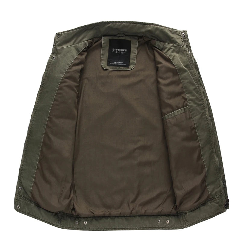 Jaqueta Militar Masculina Estilo Air Force - (Promoção de Inverno 2025)