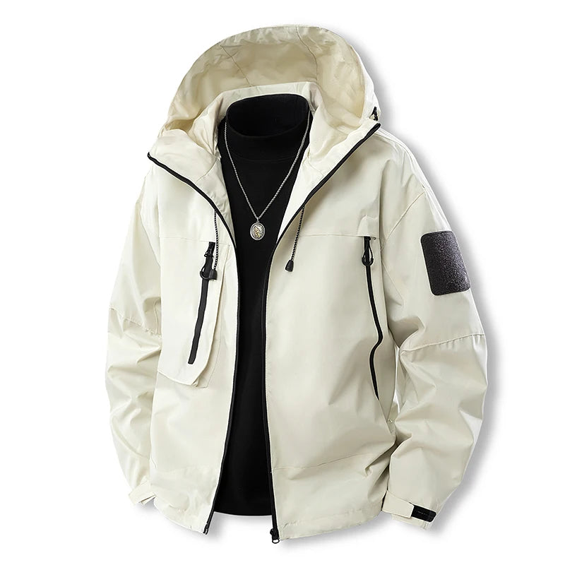 Casaco Masculino Para Inverno Corta-Vento com Gola Alta (Promoção de Inverno 2025)