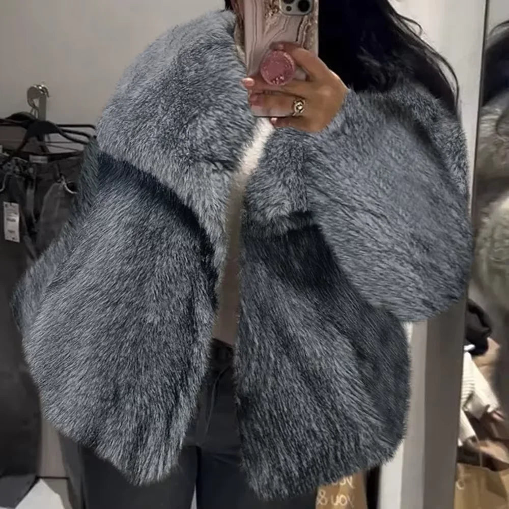 Casaco Feminino Patchwork Confortável - (Promoção de Inverno 2025)