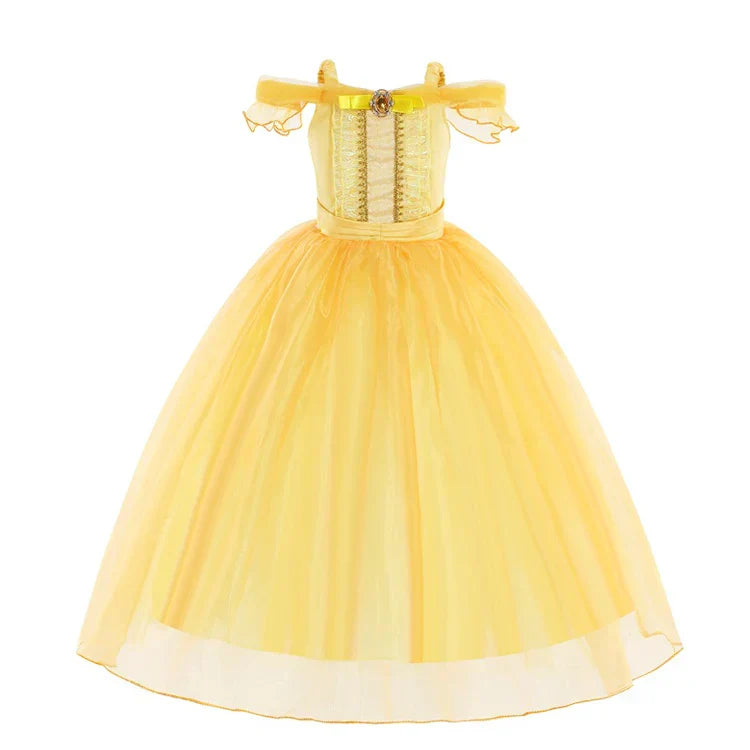 Fantasia Infantil Bela Luxo - Bela e a Fera