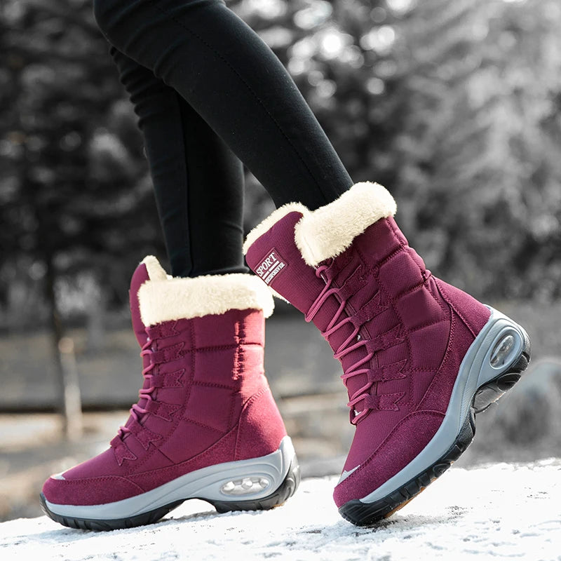 Bota Feminina Cano Alto Impermeável - (Promoção de Inverno 2025)
