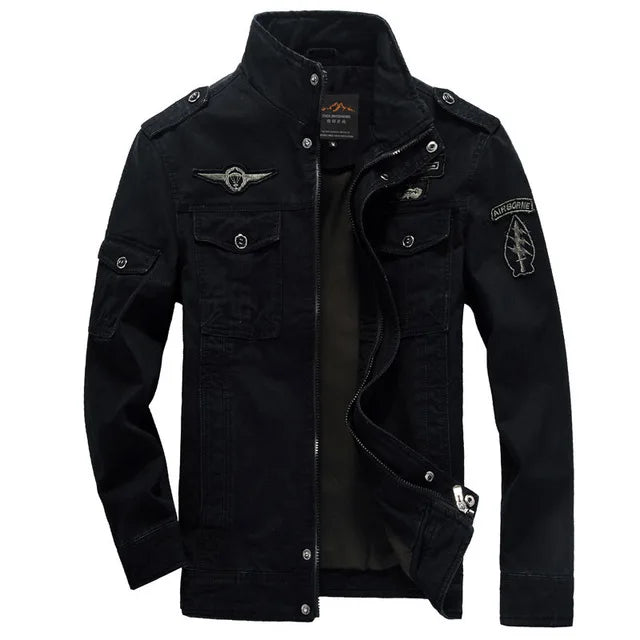 Jaqueta Militar Masculina Estilo Air Force - (Promoção de Inverno 2025)