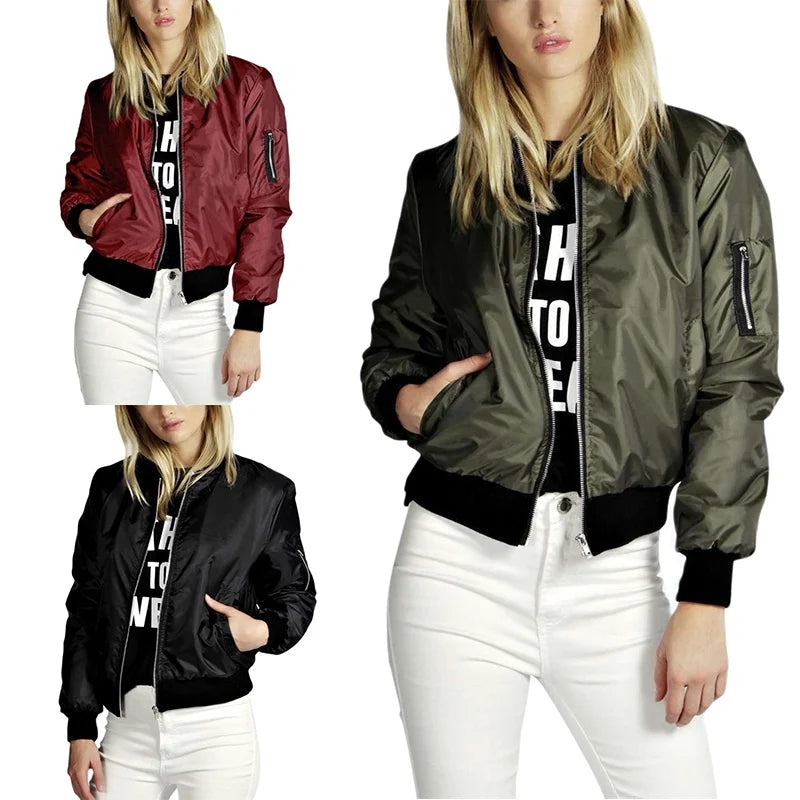 Jaqueta Feminina Para Inverno com Detalhes em Ziper - (Promoção de Inverno 2025)