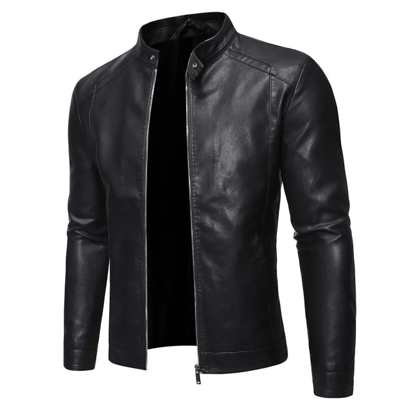 Jaqueta Masculina Gola Alta e Corte Oversized - (Promoção de Inverno 2025)