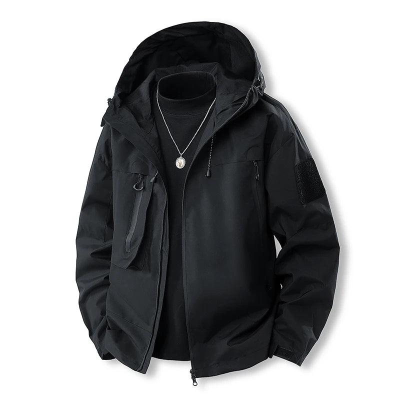 Casaco Masculino Para Inverno Corta-Vento com Gola Alta (Promoção de Inverno 2025)