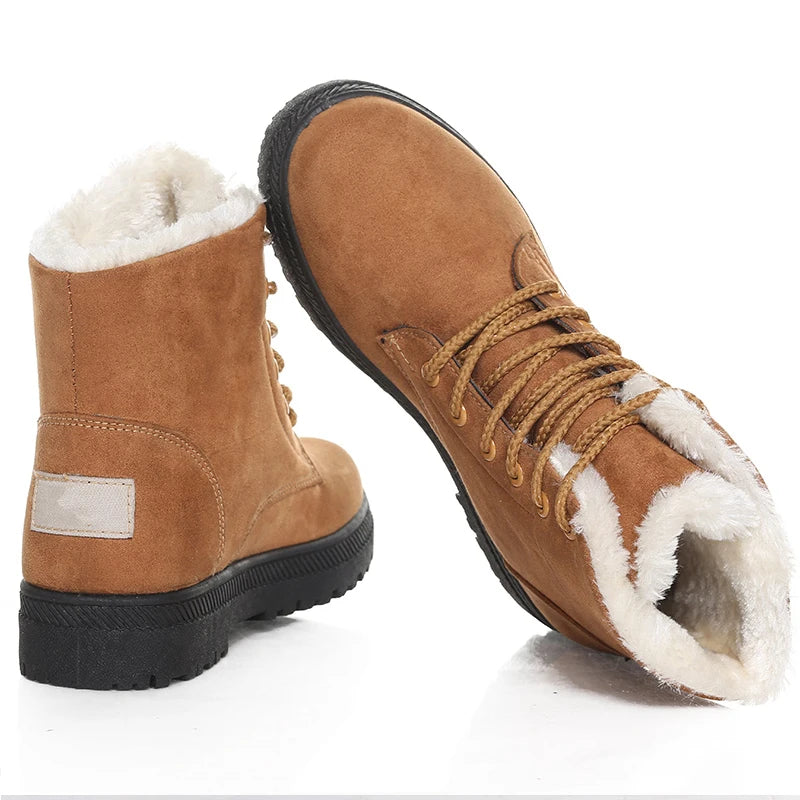 Bota Feminina Para Inverno Salto Baixo Cano Curto - (Promoção de Inverno 2025)