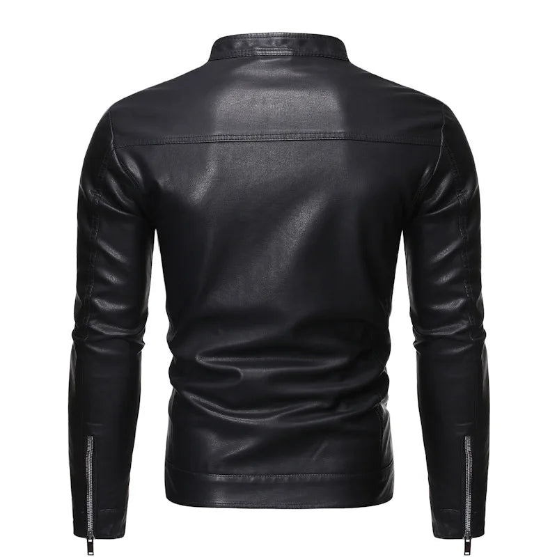 Jaqueta Masculina Gola Alta e Corte Oversized - (Promoção de Inverno 2025)