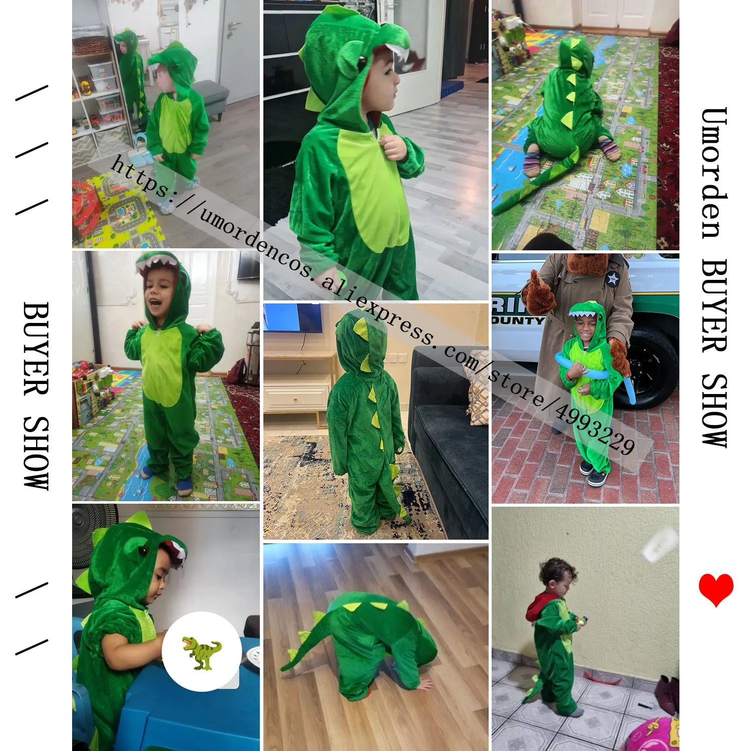 Fantasia Unissex Dinossauro Infantil – Roupa de Festa, Escola e Brincadeiras