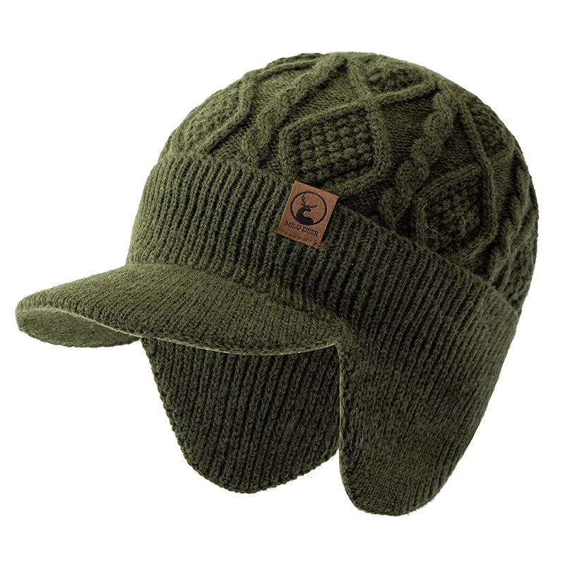 Touca Estilo Boné com Aba para Ouvido e Forro Super Macio – (Promoção de Inverno 2025)