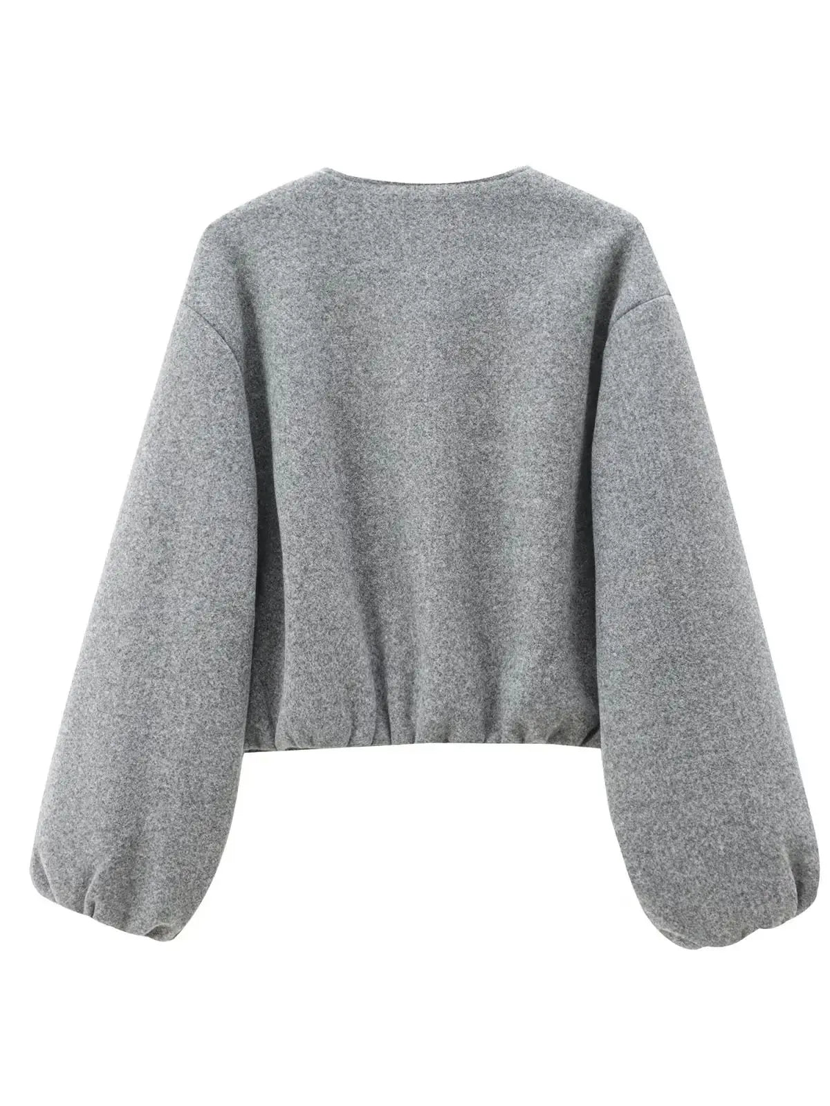 Jaqueta Feminina Bomber Retrô com Zíper - (Promoção de Inverno 2025)