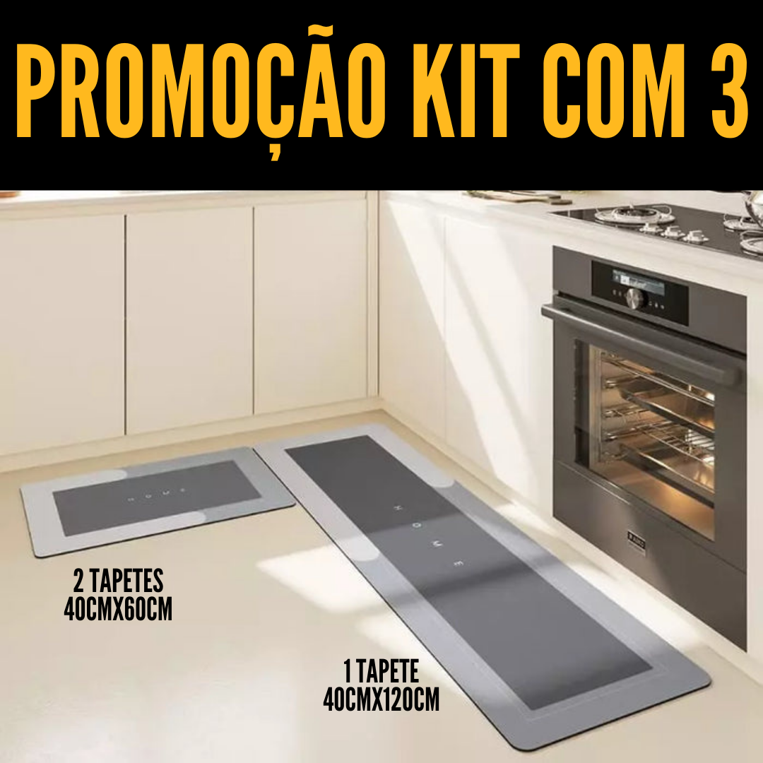 Tapete Antiderrapante e Absorvente Premium - Lojas Olevs Brasil