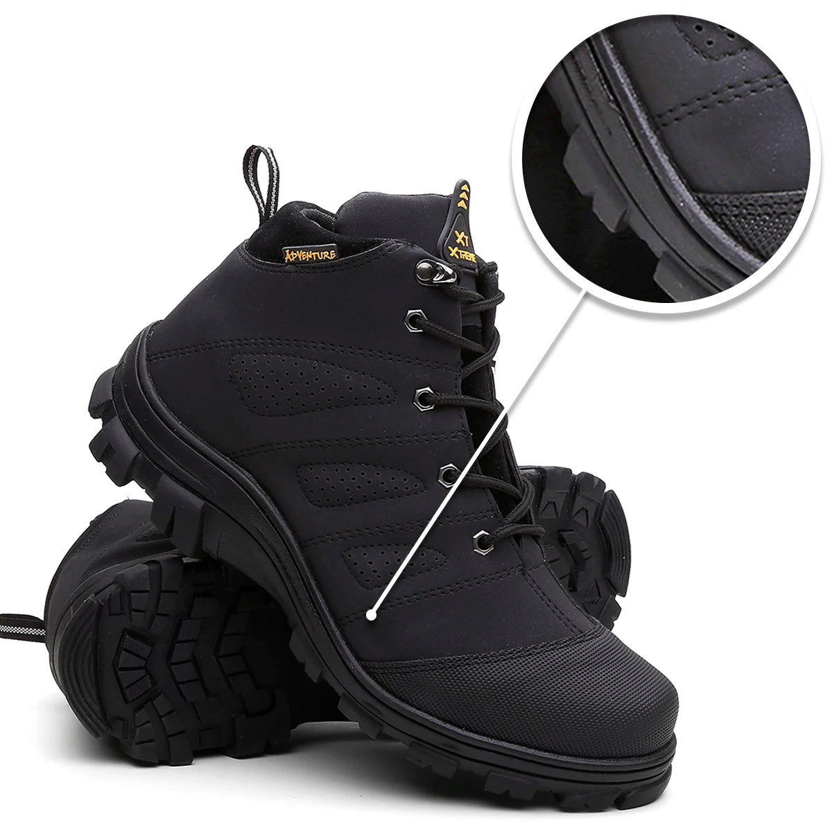 Bota Masculina Adventure com Solado Tratorado Antiderrapante – (Promoção de Inverno 2025)