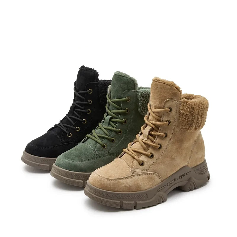 Bota Feminina Para Inverno Antiderrapante Forro Comfort - (Promoção de Inverno 2025)