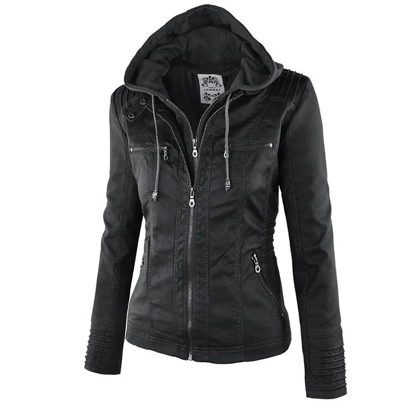 Jaqueta Feminina Básica Impermeável Corta-Vento - (Promoção de Inverno 2025)