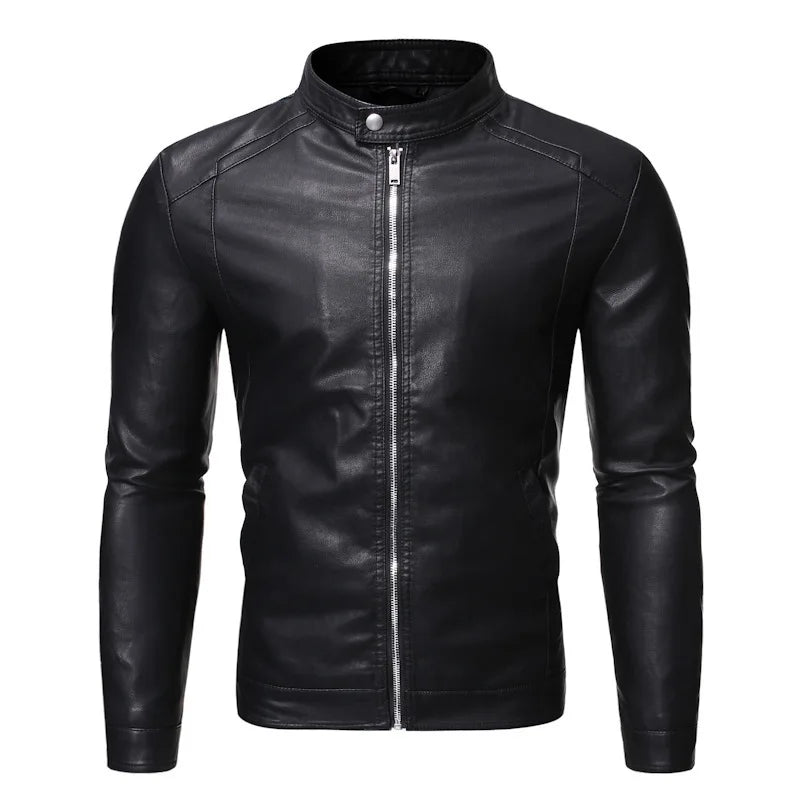 Jaqueta Masculina Gola Alta e Corte Oversized - (Promoção de Inverno 2025)